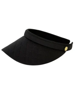 Quilted Visor - Black