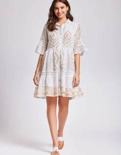 Rachel Shirt Dress - White