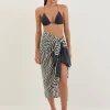 Ravine Printed Sarong - Stripe