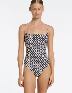 Rio Minimal Tank Swimsuit - Ink