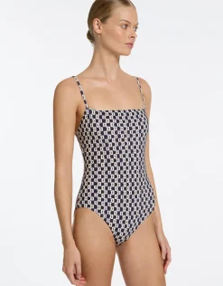 Rio Minimal Tank Swimsuit - Ink