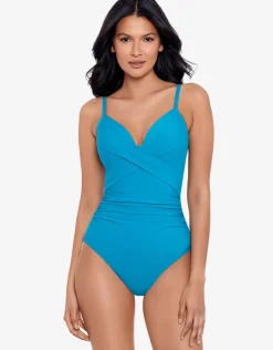 Rock Solid Captivate Swimsuit - Malibu Blue