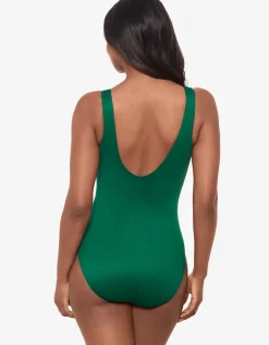 Rock Solid Regatta Swimsuit - Malachite