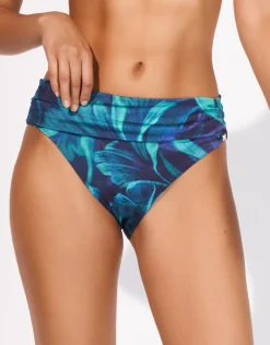 Sanctuary Banded Bikini Pant - Lagoon
