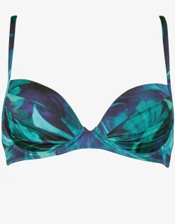 Sanctuary Moulded Underwired Bikini Top - Lagoon