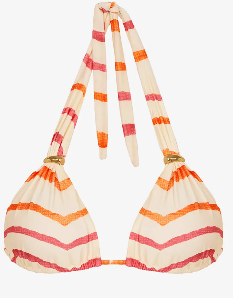 Sandstone Bia Tube Bikini Top - Print