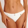 Santafe Dita Belted Bikini Pant - Ecru