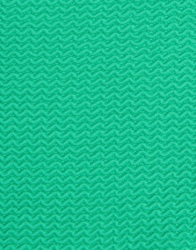 Sea Dive Deep V Neck Swimsuit - Jade