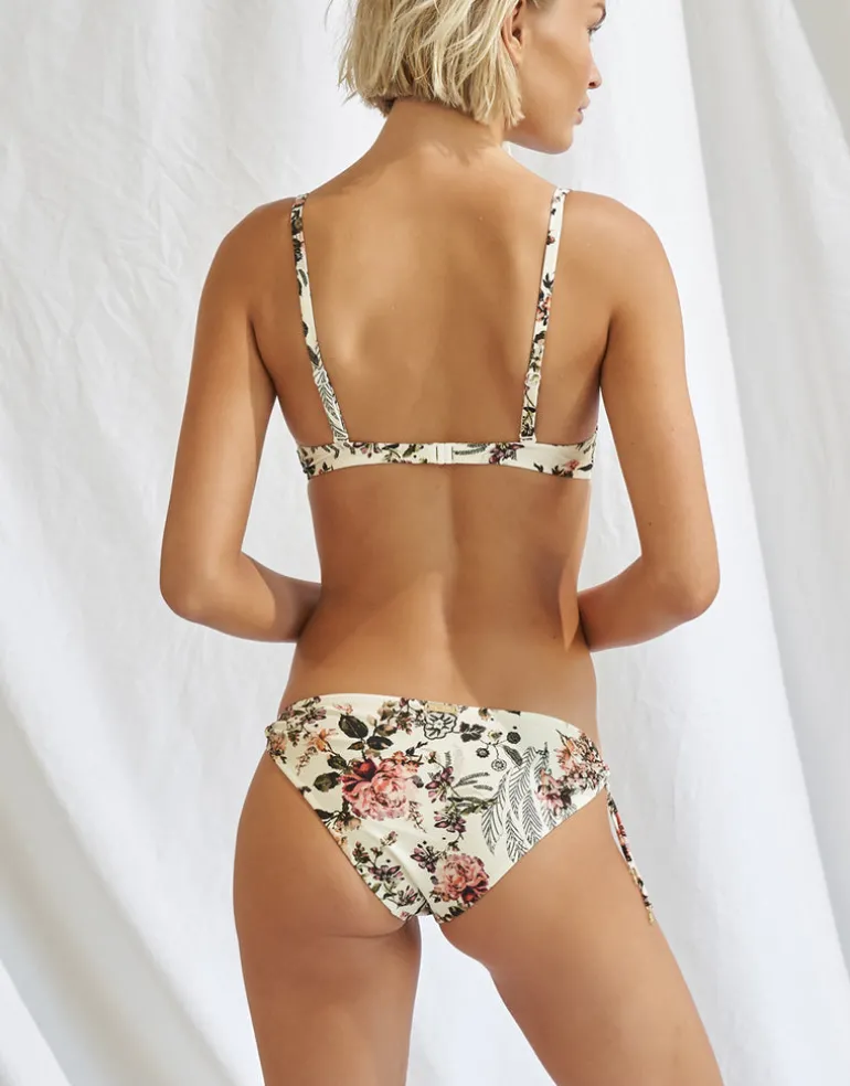 Secret Garden Underwired Bikini Top - Sunfaded Florals