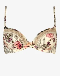 Secret Garden Underwired Bikini Top - Sunfaded Florals