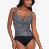 Selenite Layered Escape Swimsuit - Black