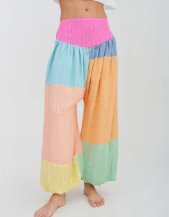 Sequin Aladin Pants - Pastels