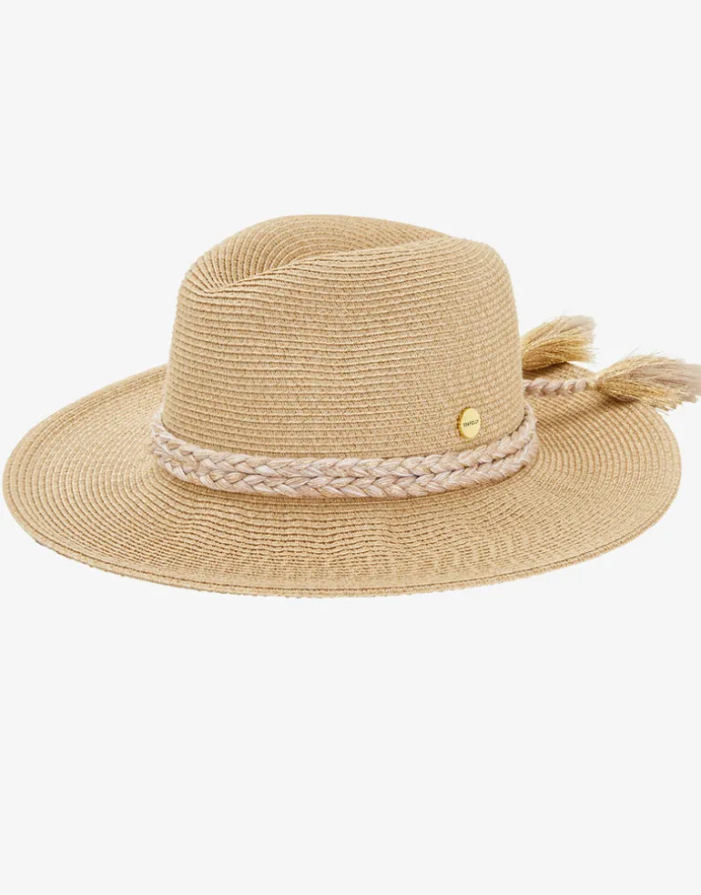 Shady Lady Collapsible Fedora - Gold