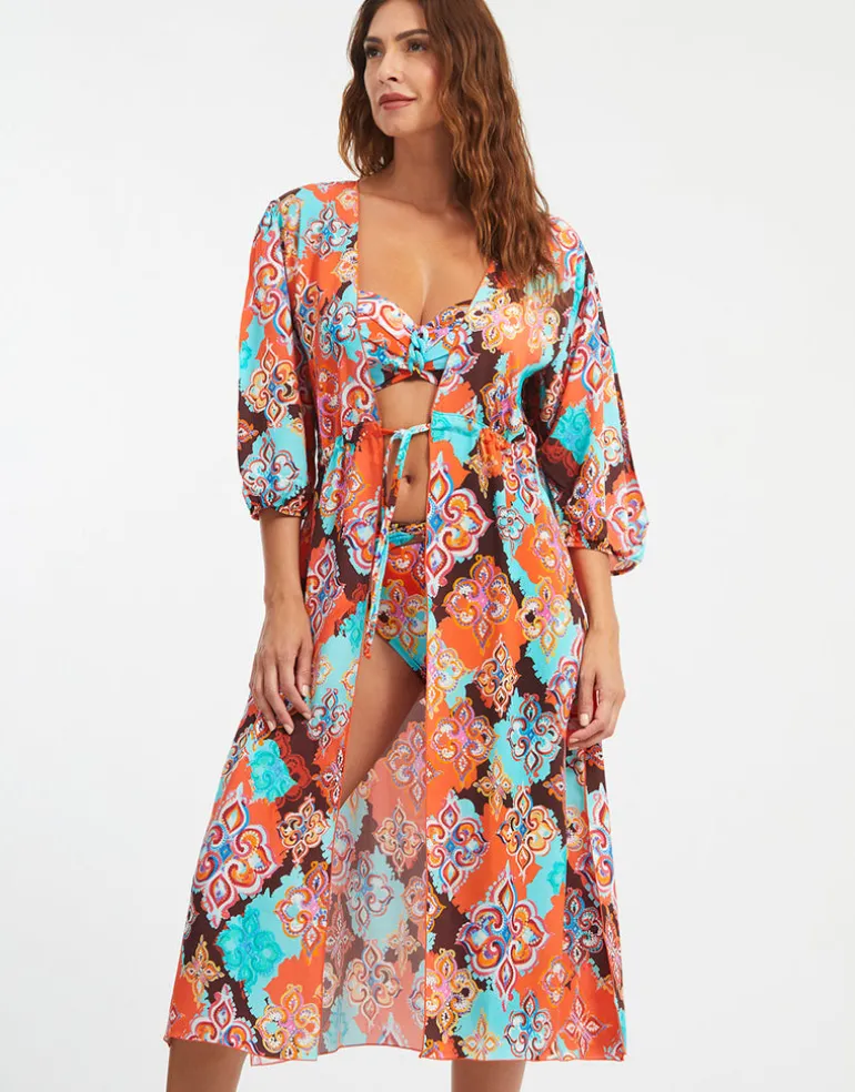 Sheila Maxi Kaftan - Multi