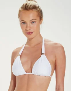 Signature Bia Tube Bikini Top - White