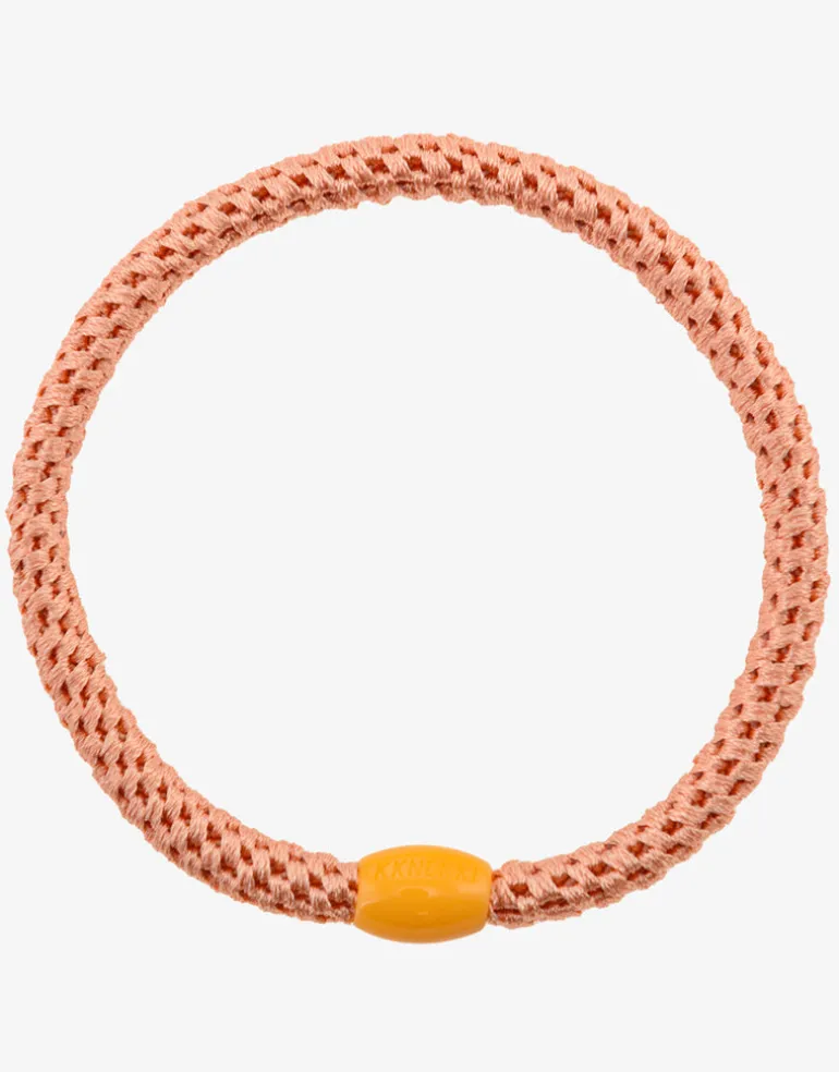 Slim Hair Tie - Coral