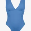 Softline V Neck Swimsuit - Air