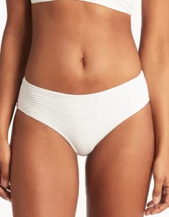 Spinnaker Mid Bikini Pant - White