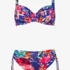 Spring Invite Underwired Bikini Set - Lilac Flowers