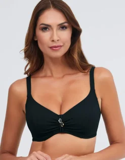 Stella Underwired Bikini Top - Black