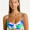 Sublime Balconette Bra Bikini Top - Cobalt