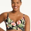 Sundown Twist Front DD/E Bikini Top
