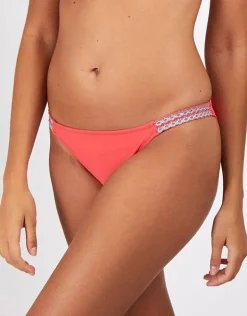 Sunspring Cuxa Hipster Bikini Bottom - Coral