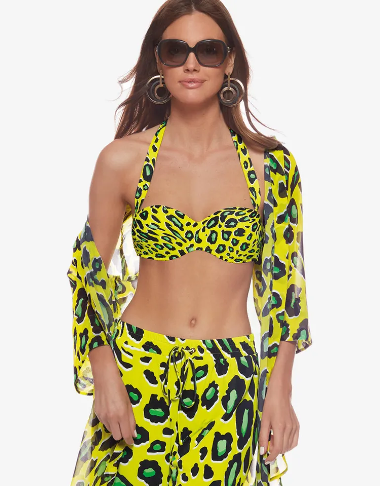 Syrah Bandeau Bikini Set - Yellow