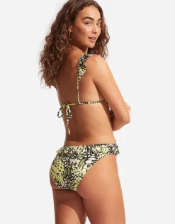 Take Flight Cut Out Swimsuit - Mandarin