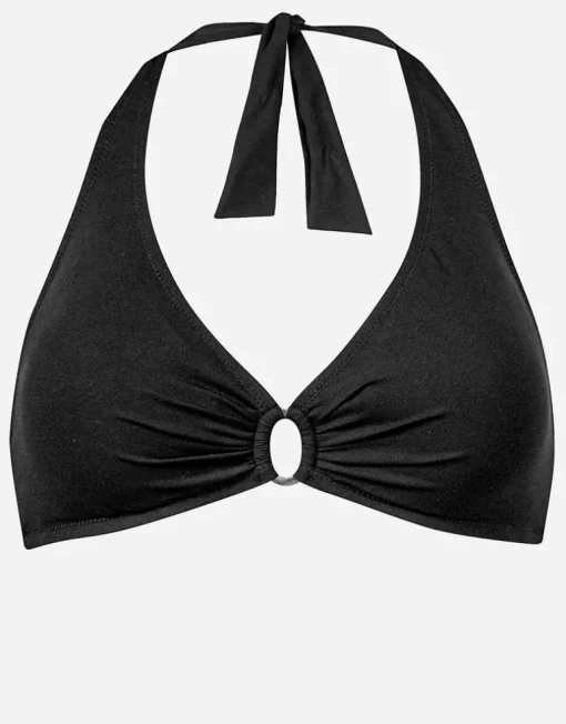 The Core Halter Bikini Top - Black