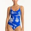 Tradewind DD/E Bralette Swimsuit - Cobalt