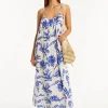 Tradewind Sun Dress - Cobalt
