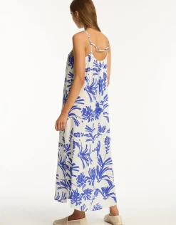 Tradewind Sun Dress - Cobalt