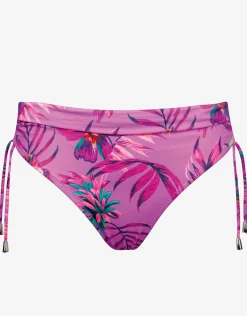 Tropic Radiance Adjustable Bikini Pant - Electric Pink