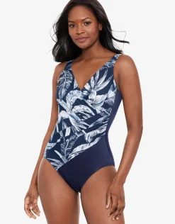 Tropica Toile Oceanus Swimsuit - Navy White