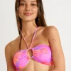 Tropicalia Coolio Bandeau Bikini Top - Lilac