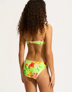 Tropique Hipster Bikini Pant - Aloe Gel