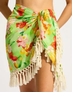 Tropique Mini Sarong - Aloe Gel