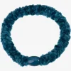 Velvet Hair Tie - Petrol Blue