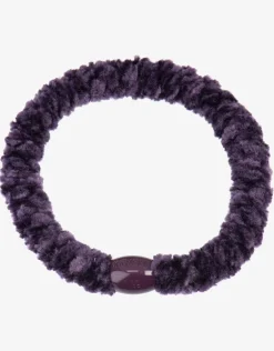 Velvet Hair Tie - Purple