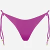 Viva Energy Tie Side Bikini Pant - Pink Flash