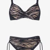 Wild Adventures Underwired Bikini Set - Tiger