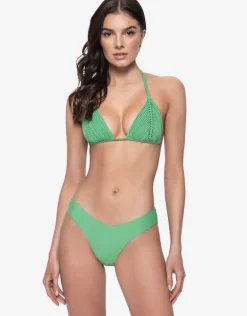 Agave High Cut Full Bikini Pant - Agave