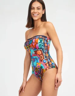 Aida Bandeau Swimsuit