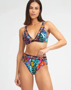Aida Plunge Bikini Top