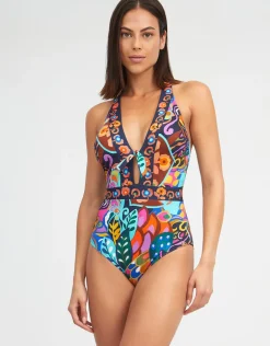 Aida Plunge Swimsuit