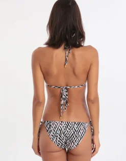 Alicia Ring Tie Bikini Bottom - Abstract