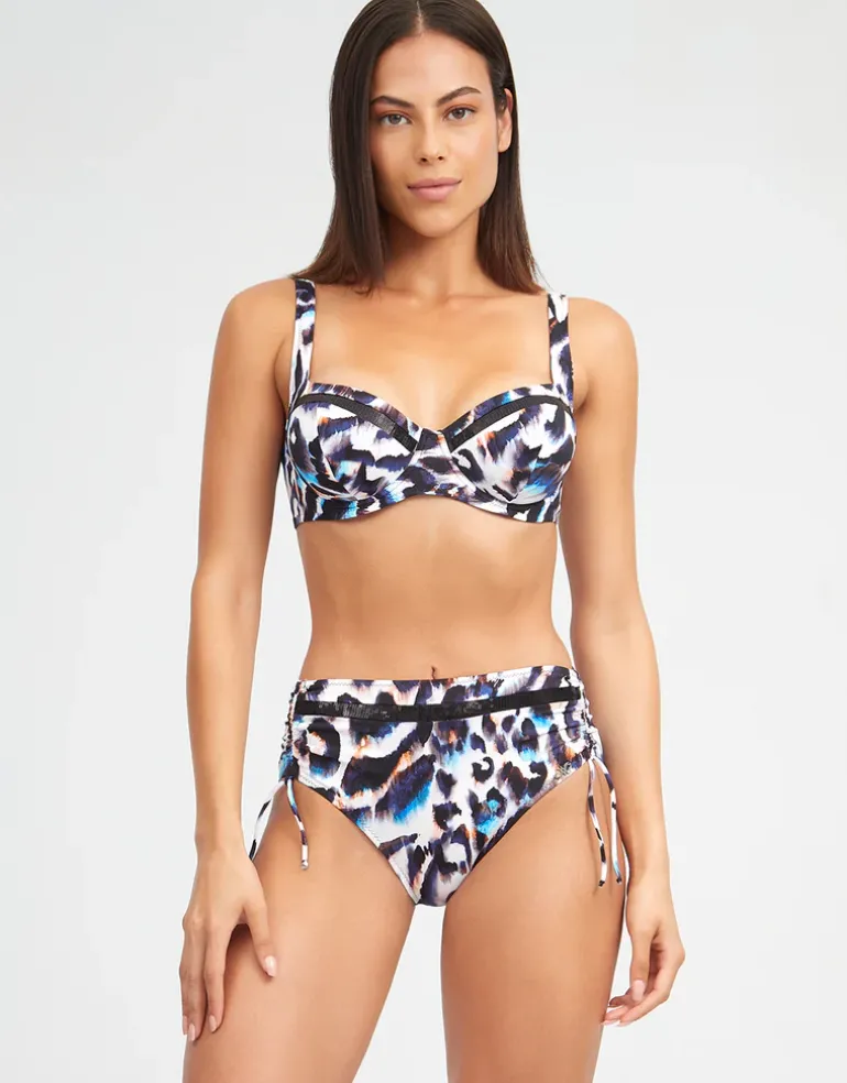 Alika Maxi Bikini Pant - Animal