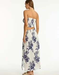 Aloha Beach Skirt - White