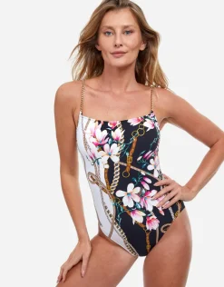 Amalfi Coast Round Neck Swimsuit